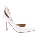 DGN 2015-23y Women's Ankle Strap Thin Heeled Shoes White