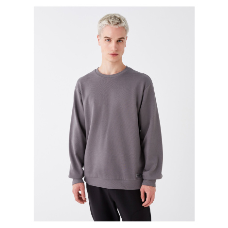 LC Waikiki Oversize Crew Neck Long Sleeve Men's Sweatshirt