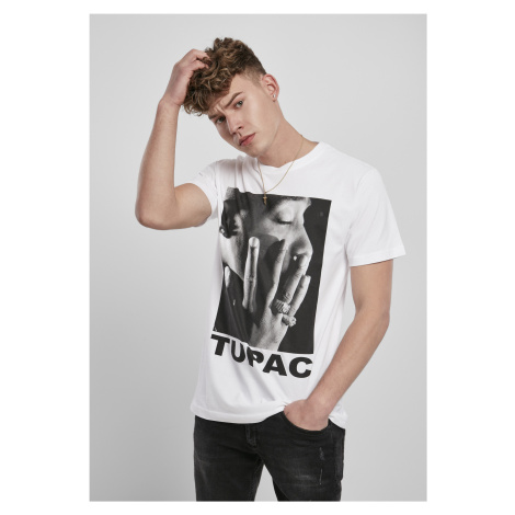 Pánske tričko MR.TEE Tupac Profile Tee Farba: white