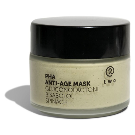 TWO PHA ANTI-AGE MASK GLUCONOLACTONE BISABOLOL SPINACH