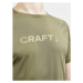 Pánske funkčné tričko CRAFT CORE Unify Logo zelené 1911786-664000