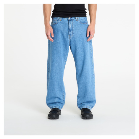 Džínsy Carhartt WIP Landon Pant Blue Heavy Stone Wash