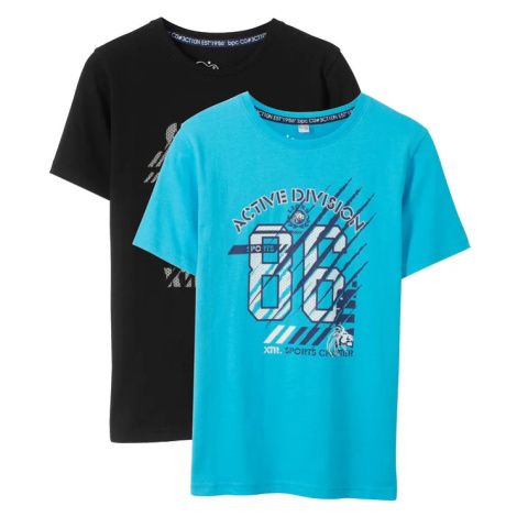 Tričko z bio bavlny (2 ks v balení) bonprix