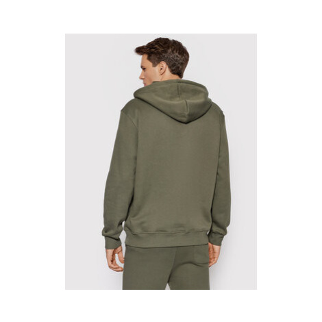 Alpha Industries Mikina Basic 196318 Zelená Regular Fit