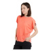 Dámske turistické tričko s krátkym rukávom FUNDANGO Rush T-shirt-352-coral