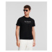 Tričko Karl Lagerfeld Hotel Karl Crew Neck T-Shirt Black