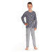 TARO Chlapčenské pyžamo Harry2622-2 zz21-sivá