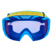 BLIZZARD-Ski Gog. 925 MDAZO, neon blue matt, smoke2, blue mirror Modrá