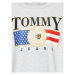 Tommy Jeans Curve Mikina Luxe DW0DW15097 Sivá Relaxed Fit