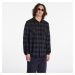 Košeľa Urban Classics Checked Flanell Shirt Grey / Black