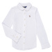 Polo Ralph Lauren  KNIT OXFORD-SHIRTS-BUTTON FRONT SHIRT  Košele a blúzky Biela