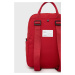 Detský ruksak Fila červená farba, malý, jednofarebný