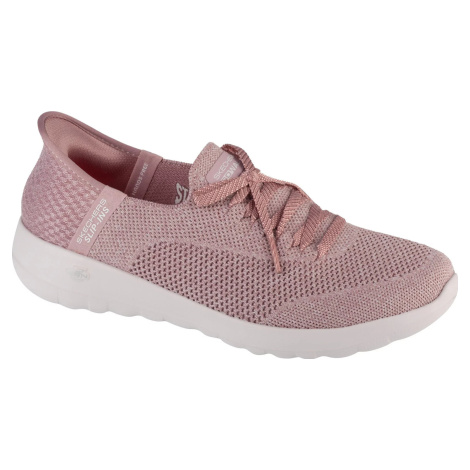 RUŽOVÉ DÁMSKE TENISKY SKECHERS SLIP-INS: GO WALK JOY - ABBY 124649-MVE