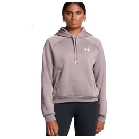 Dámska mikina s kapucňou UNDER ARMOUR UA Armour Flc Pro Hdy-GRY