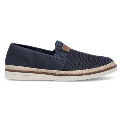 Rieker Espadrilky B2366-14 Modrá