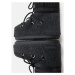 Členkové zimné topánky MOON BOOT RESORT COL. MB ICON LOW FELT-N003 BLACK MELANGE