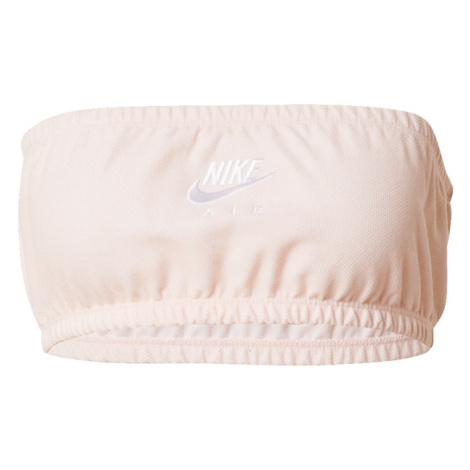 Nike Sportswear Top  ružová / biela