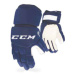 Hokejbalové rukavice CCM 8K, tmavě modrá, 9", XXS