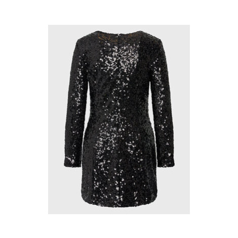 Glamorous Koktejlové šaty TM0674 Čierna Slim Fit