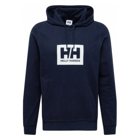 HELLY HANSEN Mikina  tmavomodrá / biela