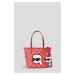 Kabelka Karl Lagerfeld K/Ikonik 2.0 Mono Cc Sm Tote Haute Red