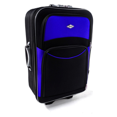 Modro-čierny látkový cestovný kufor &quot;Standard&quot; - veľ. M, L, XL