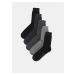 Súprava piatich párov párov ponožiek v čiernej a sivej farbe Jack & Jones Jens
