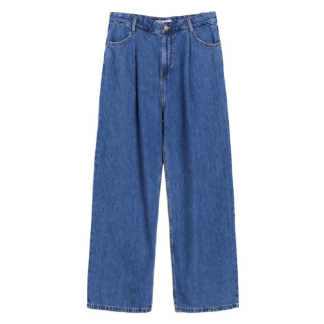Dámske džínsy wide leg Bershka