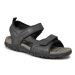 Geox Sandále Uomo Sandal Strada U4524B 000ME C9999 Čierna