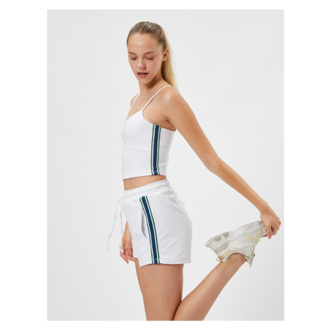 Koton Mini Lace-up Waist Sports Shorts