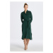 ŠATY GANT RELAXED UTILITY SHIRT DRESS TARTAN GREEN