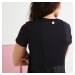 Dámske tričko 120 slim na fitness čierne