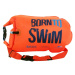 Plavecká bójka borntoswim float bag oranžová