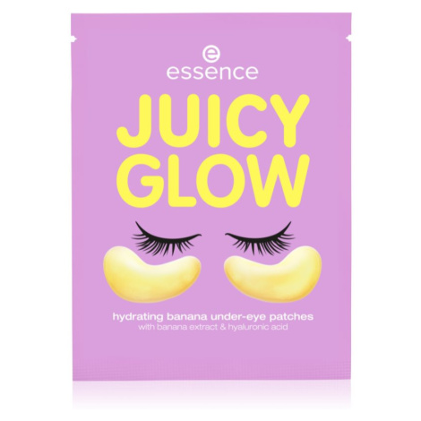 Essence JUICY GLOW BANANA očná maska na očné okolie