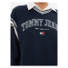 Tommy Jeans Úpletové šaty Varsity DW0DW19807 Tmavomodrá Regular Fit