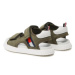 Tommy Hilfiger Sandále Flag Velcro Sandal T3B2-32906-1355 M Kaki