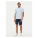 Boss Bavlnené šortky Chino-Slim-Shorts 50513035 Tmavomodrá Slim Fit