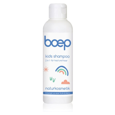 Boep Natural Kids Shampoo & Shower Gel sprchový gél a šampón 2 v 1 s nechtíkom lekárskym