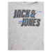 Jack&Jones Junior Mikina 12247700 Sivá Standard Fit