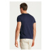 TRIČKO GANT D2. ARCHIVE SHIELD SS T-SHIRT EVENING BLUE