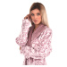 Dámsky župan Flora 2556 4303 mauve mist - Vestis XXL