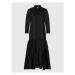 Imperial Košeľové šaty A9MYDAS Čierna Regular Fit