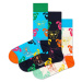 Happy Socks Ponožky 'Bavaria Edition'  vodová / koralová / čierna / biela
