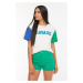 Trendyol Green Denim Shorts