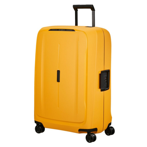 Samsonite Skořepinový cestovní kufr Essens L 111 l - žlutá