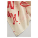 ŠATKA GANT TEXT PRINTED COTTON SILK SCARF BRIGHT RED