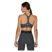 Dámska tréningová športová podprsenka NIKE W NIKE PRO SWSH LGT SPT AOP BRA-FN4708-060-ANTHRACITE