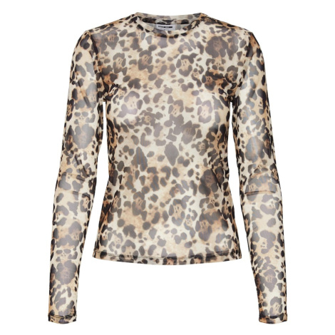 Noisy may Tričko 'Judith'  hnedá / tmavohnedá / čierna