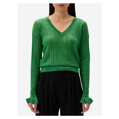 PINKO Fantasia Green sveter