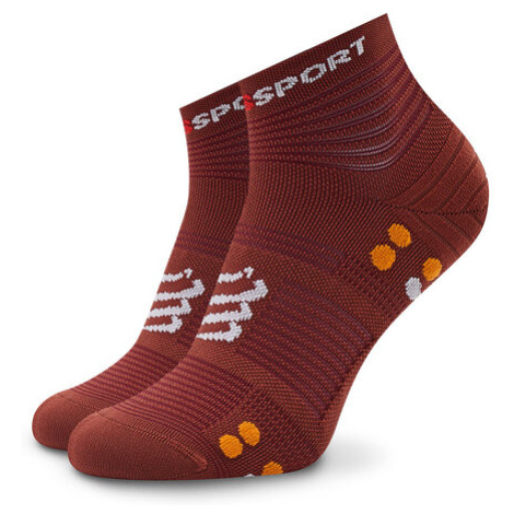 Compressport Ponožky Vysoké Unisex Pro Racing V4.0 Trail U XU00047B Bordová